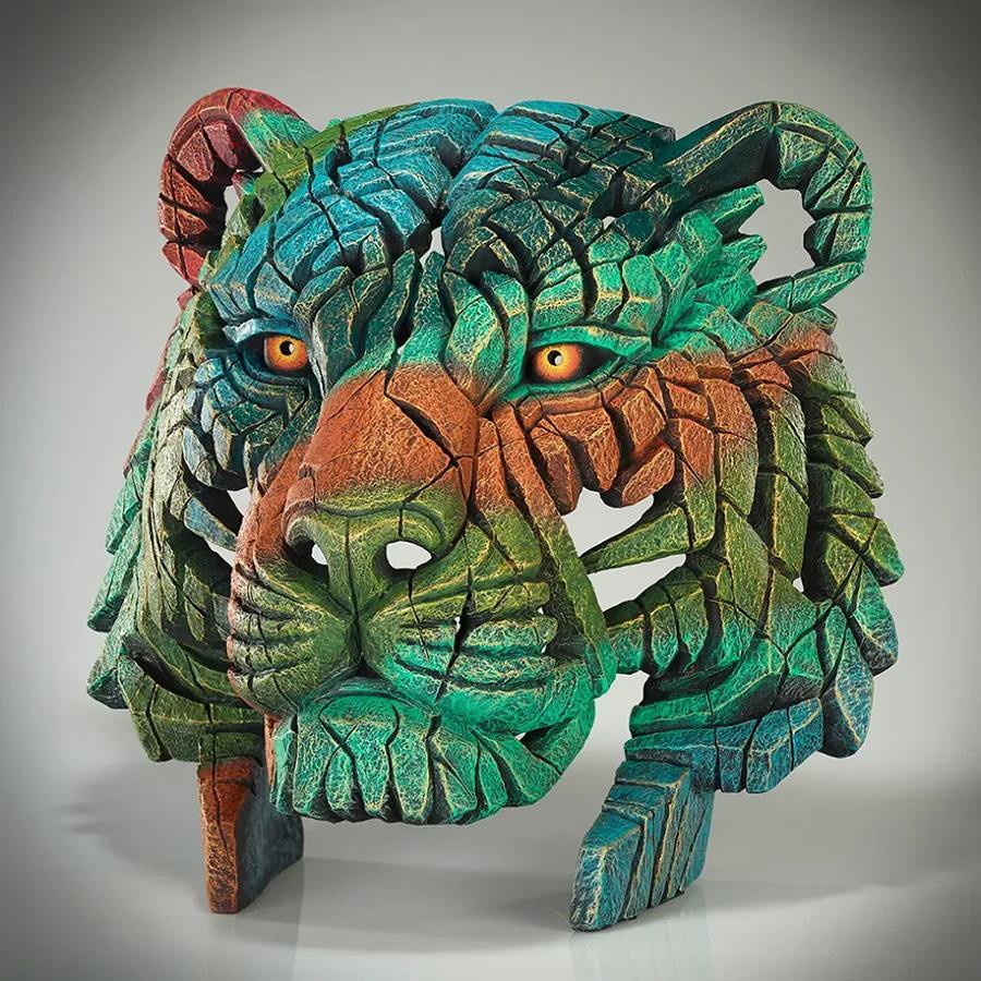 Tiger Head Sculpture - Jungle Hunter (Time Limited Edition)